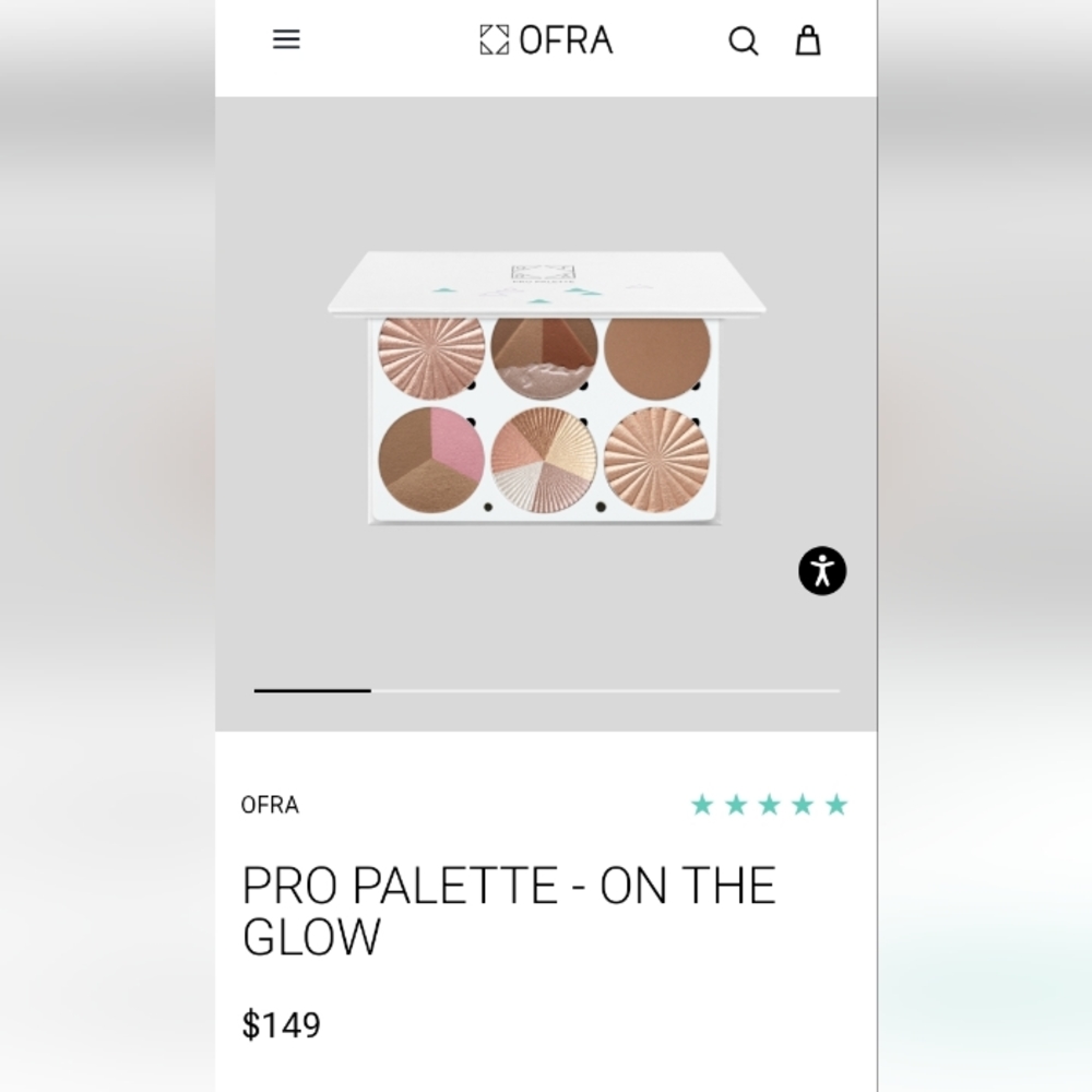 OFRA On The Glow Highlighting and Bronzing Palette